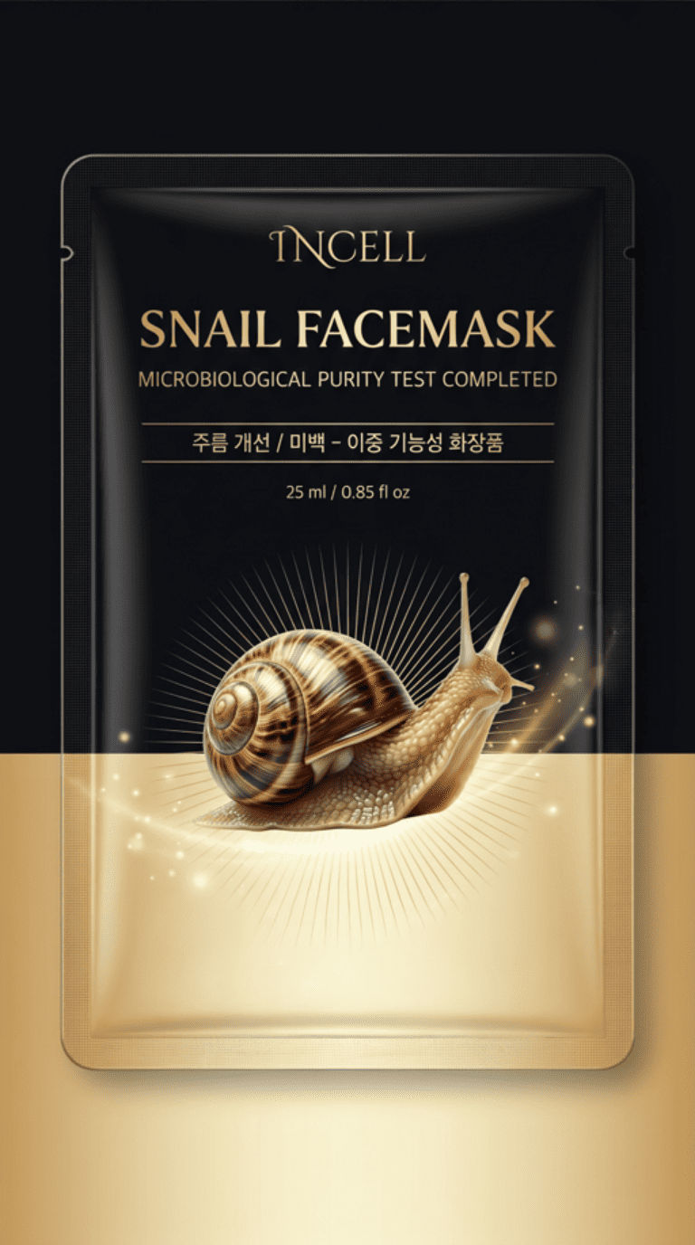 Incell Snail Facemask Korean skincare product